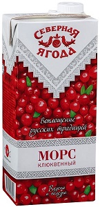 Морс Северная ягода Ягодный сбор 0,95 л 12 шт