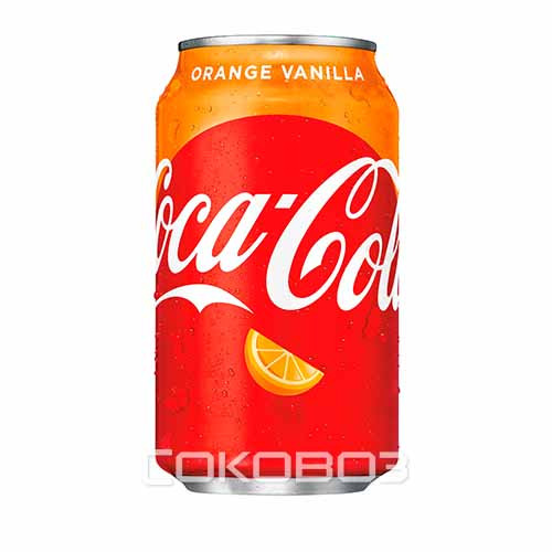 Кока Кола Ванилла Оранж 0,355 литра ж/б 12шт