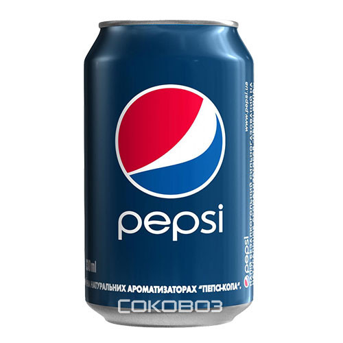 Пепси-Кола 0,33 литра ж/б 12 шт в упаковке