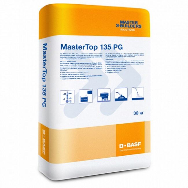 MasterTop 135 PG. Упрочнитель бетонной поверхности
