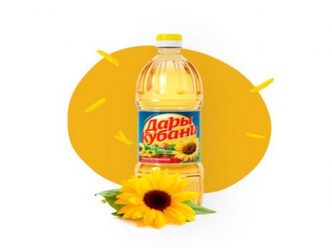 Масло подсолнечное ТМ Дары Кубани Масло подсолнечное ТМ Дары Кубани